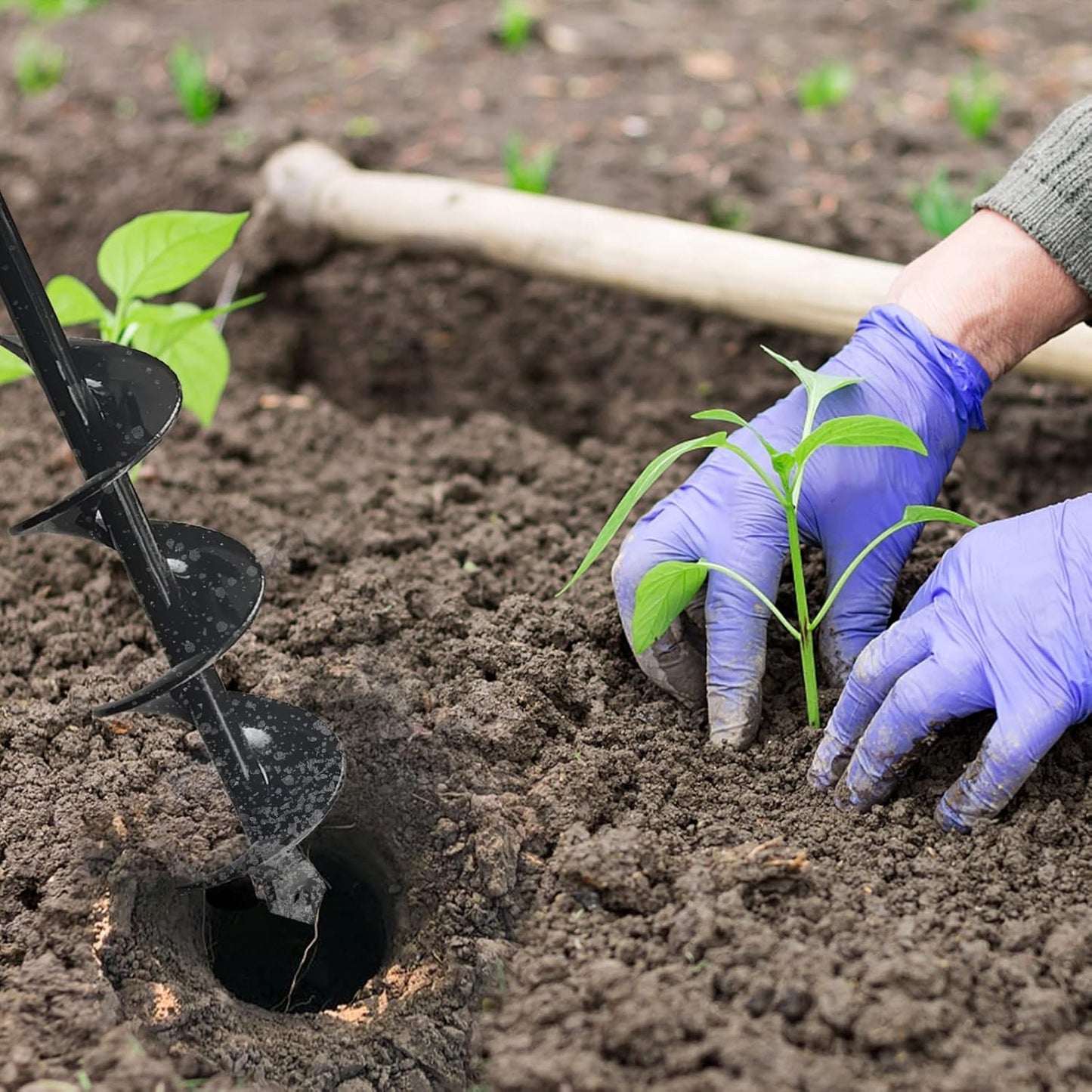 Spiral Garden Digger