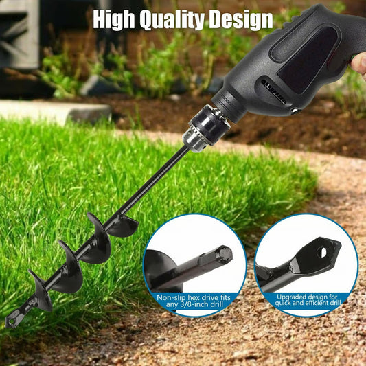 Spiral Garden Digger