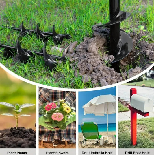 Spiral Garden Digger