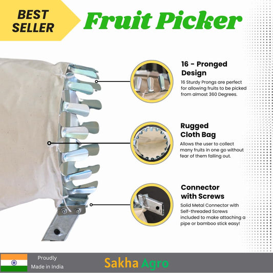 Fruit Picker Basket Tool