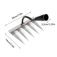 Carbon Steel Garden Weeding Rake
